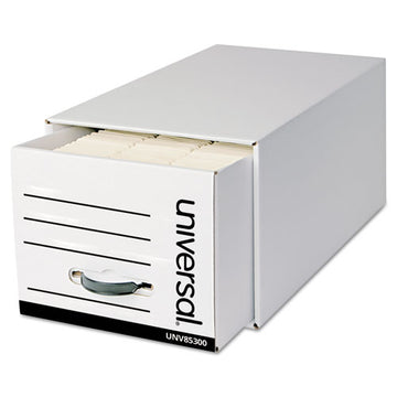 Universal® Heavy-duty Storage Drawers, Letter Files, 14" X 25.5" X 11.5", White, 6-carton freeshipping - TVN Wholesale